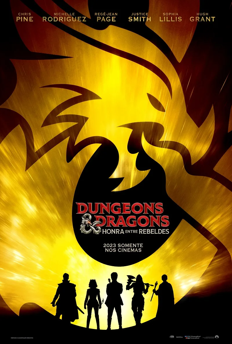 d&d dungeons & dragons honra entre rebeldes filme chris pine.