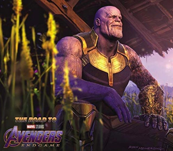 Vingadores Ultimato Thanos Sorri Em Arte Conceitual