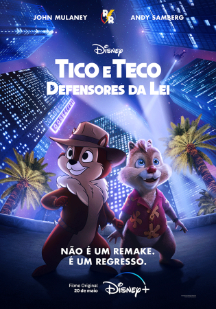 Tico e Teco Defensores da Lei ganha trailer e pôster