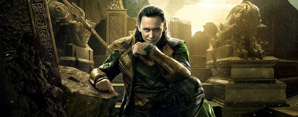 Loki no poster de Thor - O Mundo Sombrio