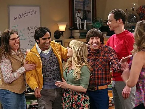 os personagens de The Big Bang Theory