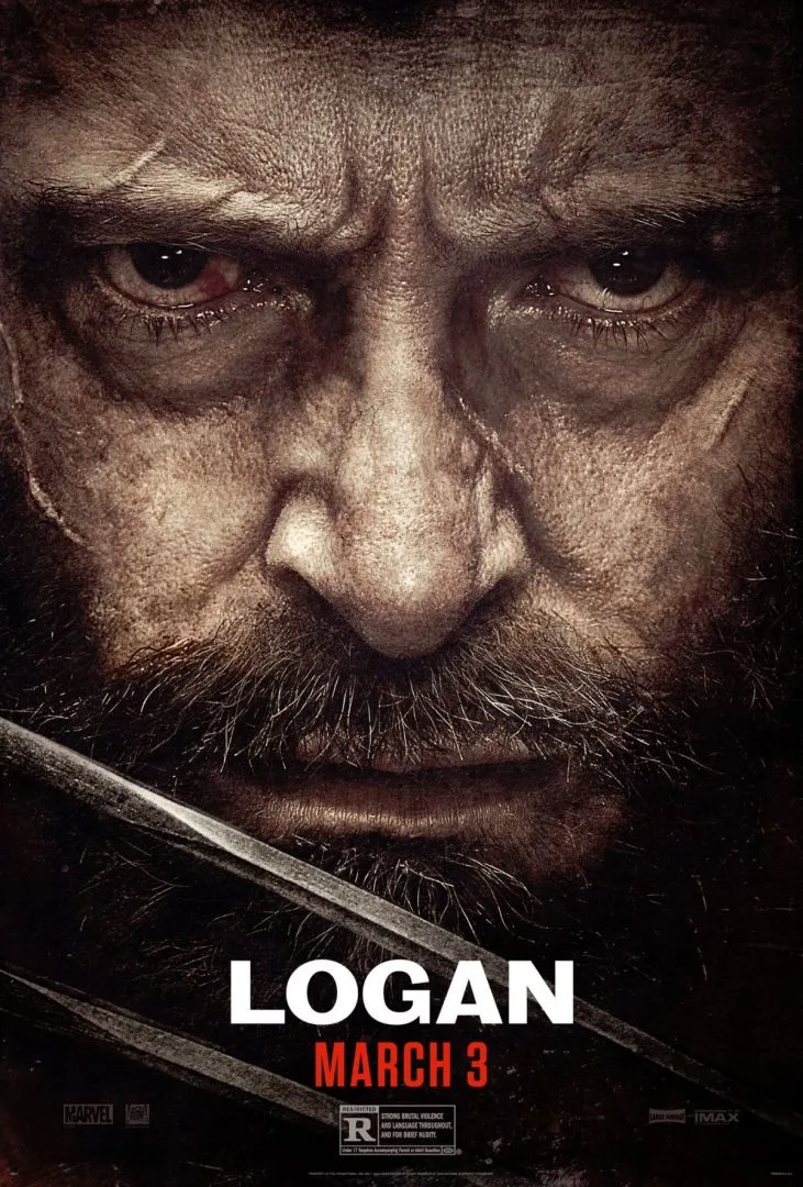 Hugh jackman em poster de Logan