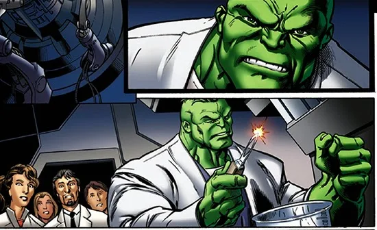 professor hulk nos quadrinhos da Marvel Comics