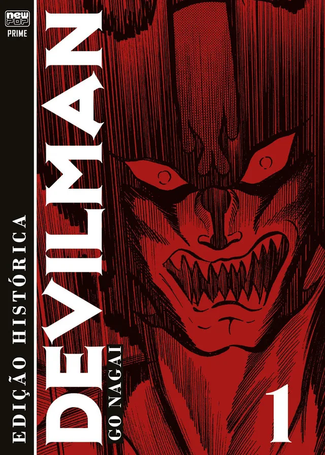 capa do primeiro volume de Devilman