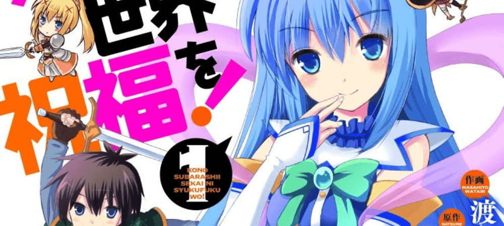 Panini publicará a adaptação em mangá de “Konosuba!”