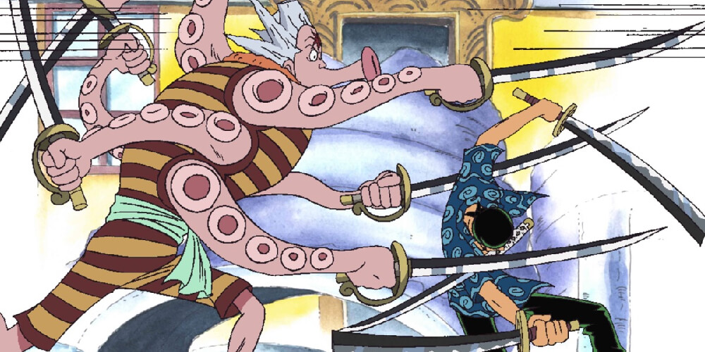 One Piece Netflix Brasil on X: ⚔️ Zoro x Hachi 🐙 no live-action? Porque  será que cortaram essa luta de One Piece: A Série? Em entrevista ao Screen  Rant, Steve Maeda, showrunner