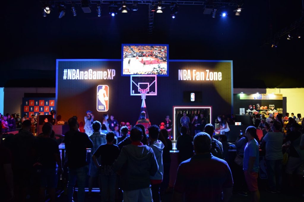 Game XP | NBA Fan Zone é uma das principais atrações da Inova Arena