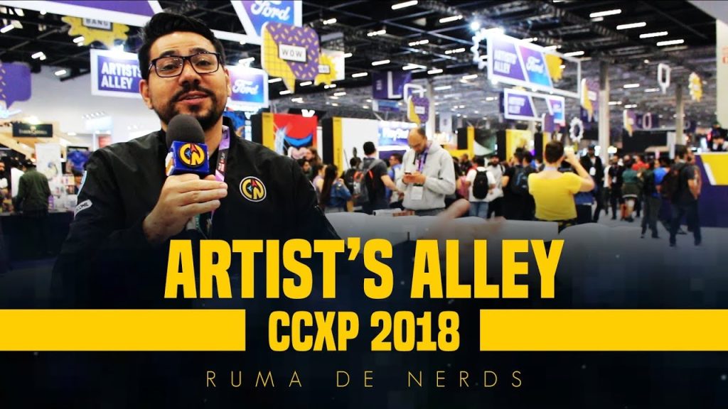 ccxp 2018 ruma de nerds artists alley