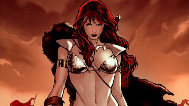 Red Sonja em ilustração