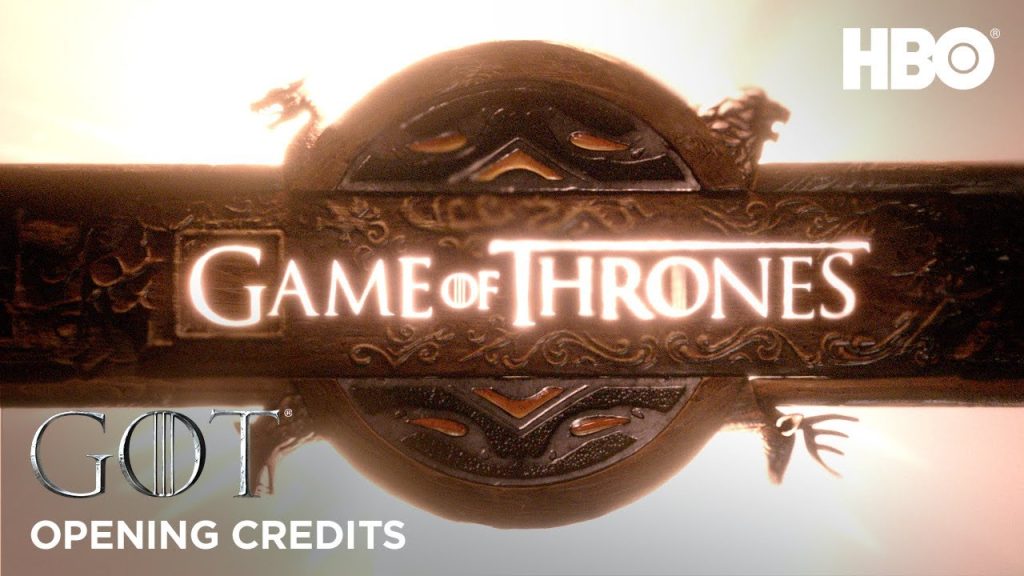créditos iniciais game of thrones hbo 8a temporada