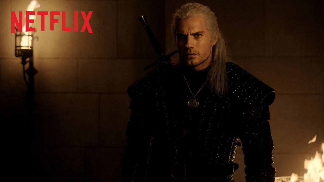 the witcher, com henry cavill