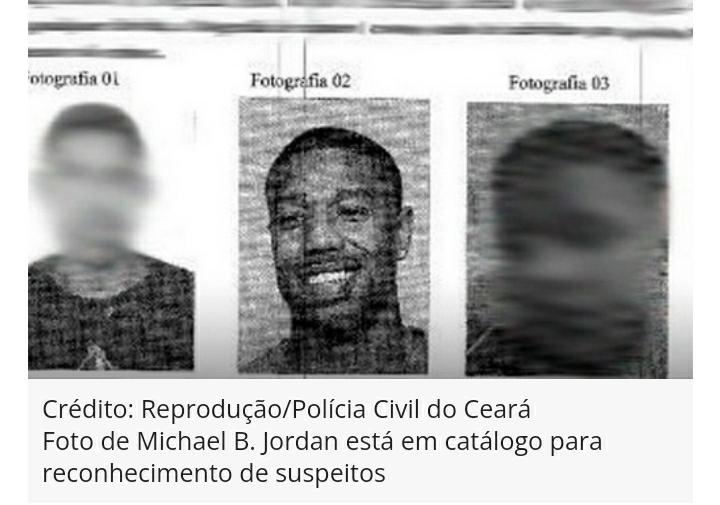 michael b. jordan como procura pela polícia civil do Ceará
