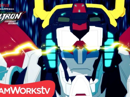 capa do video de Voltron: O Defensor Lendário