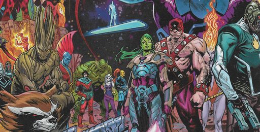 Guardiões da Galáxia marvel comics
