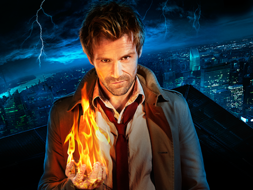 Matt Ryan como John Constantine em poster da série