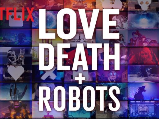 cartaz de love, death & robots da netflix