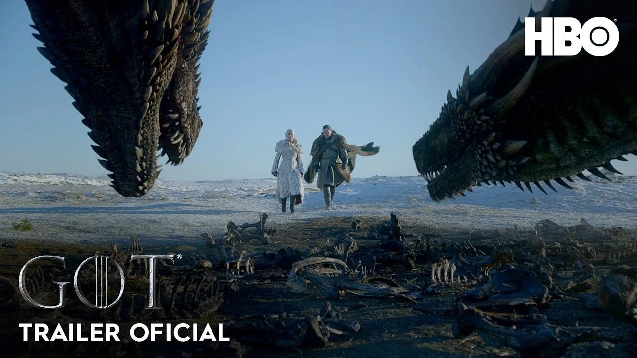 Dany e Jon na capa do trailer da 8ª temporada de Game of Thrones