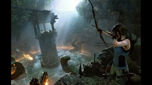 lara croft em novo dlc de Shadow of the Tomb Raider