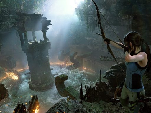 lara croft em novo dlc de Shadow of the Tomb Raider