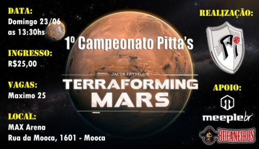 1º campeonato de Pittas terraforming mars