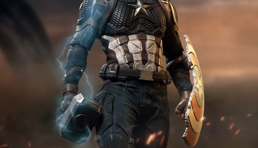 capitão américa digno vingadores ultimato iron studios