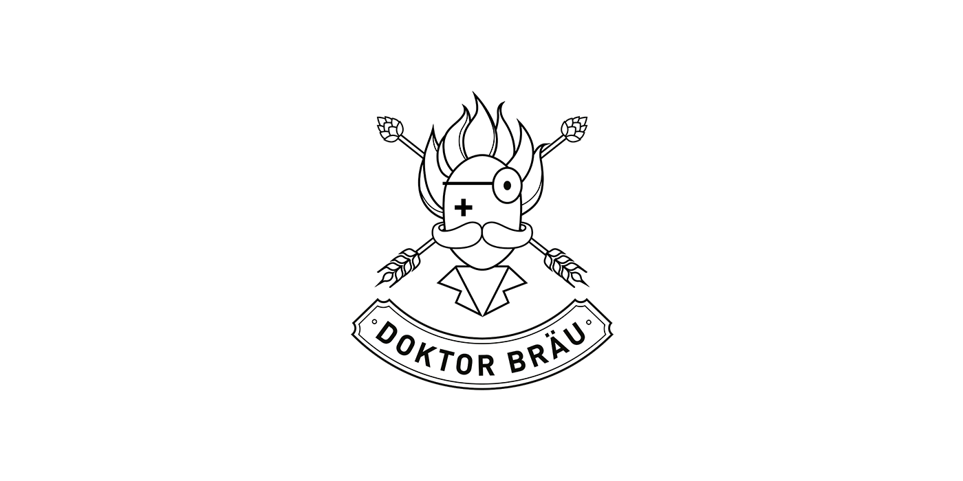 doktor-bräu cervejaria logo