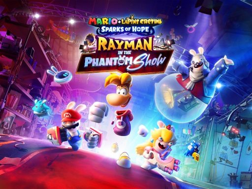 Mario + Rabbids Sparks of Hope dlc rayman in the phantom show