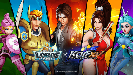 Lords Mobile e The King of Fighters XV se unem