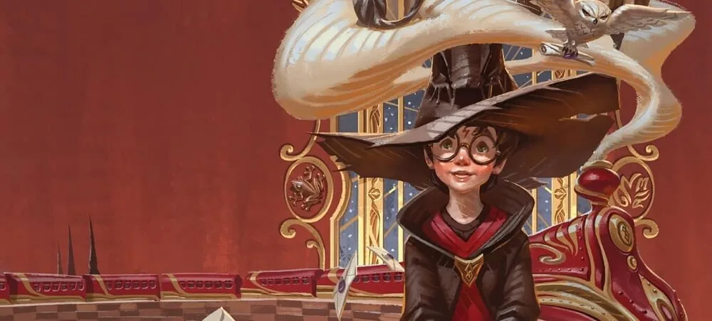 Arte de Harry Potter criada por Arch Apolar