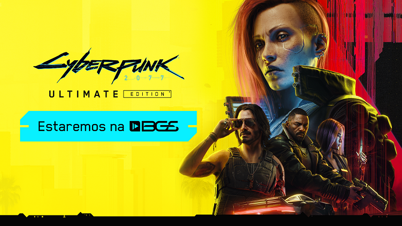 Cyberpunk 2077 Ultimate Edition estará na Brasil Game Show