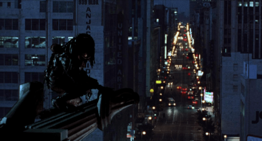 O Predador 2 marca a chegada do alienígena à cidade