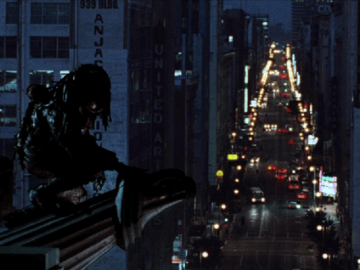 O Predador 2 marca a chegada do alienígena à cidade