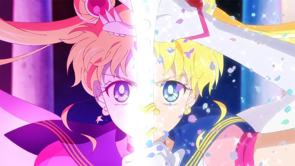 Capa do anime Pretty Guardian Sailor Moon Cosmos: O Filme