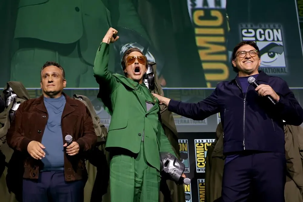 Robert Downey Jr. como Doutor Destino, marcando retorno ao MCU, foi a grande surpresa do Hall H da SDCC