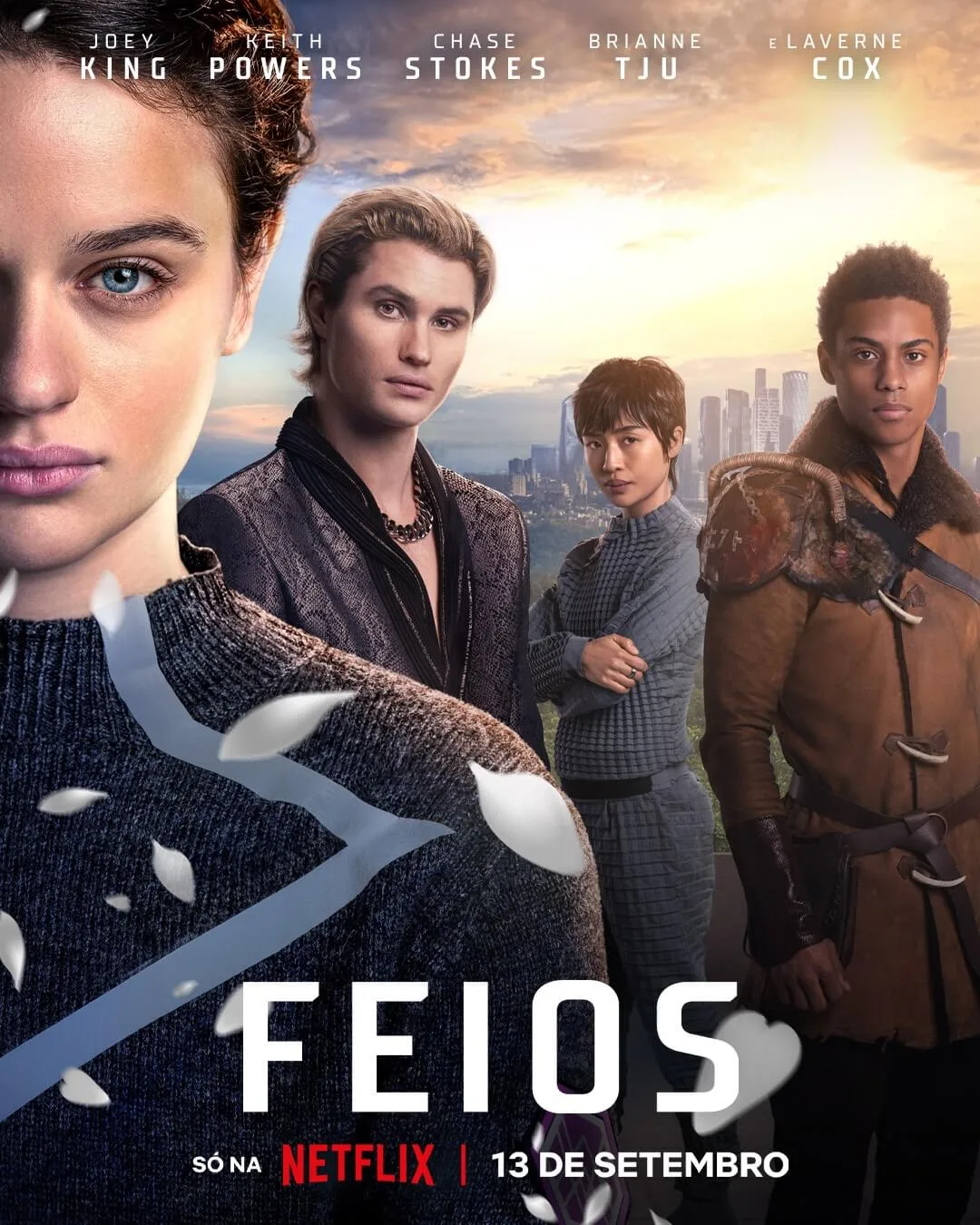 Cartaz de Feios, adaptação da Netflix