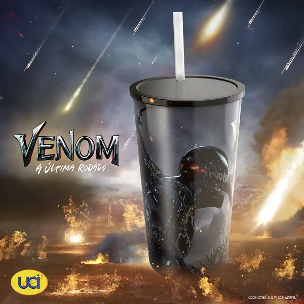 Venom 3 A Última Rodada ganha combo especial da UCI Cinema