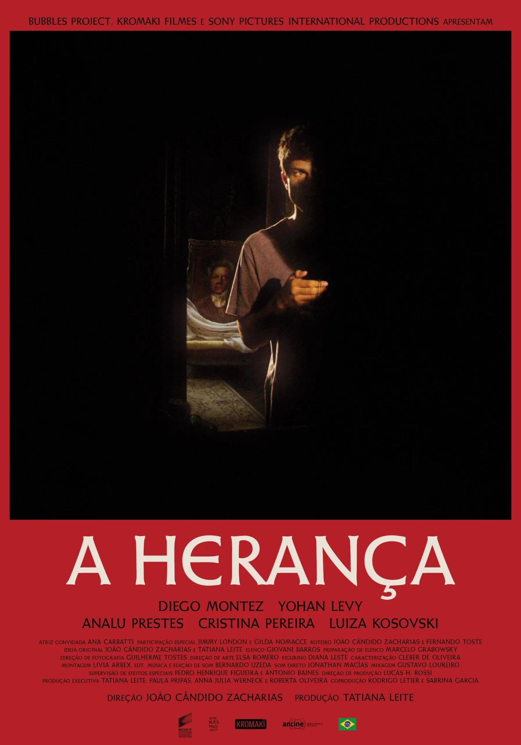 Cartaz do filme nacional A Herança