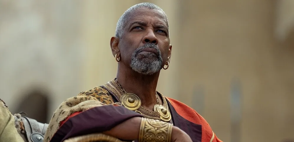 Denzel Washington em Gladiador 2