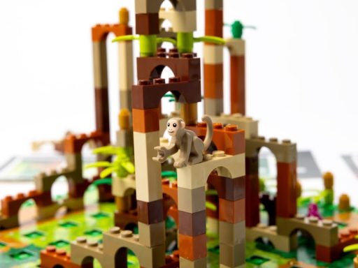 Monkey Palace - board game chega em parceria entre Galápagos e Lego