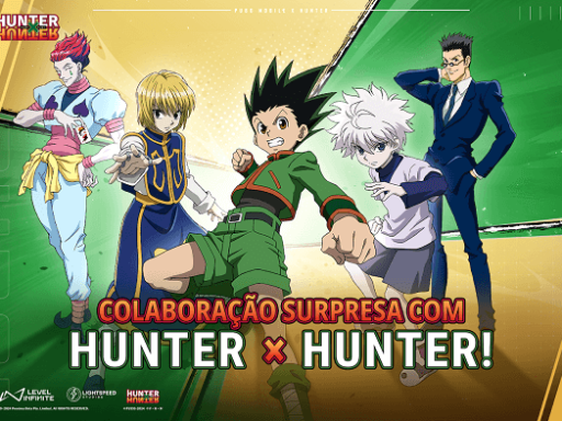 PUBG MOBILE faz parceria com Hunter x Hunter