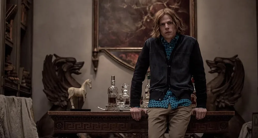 Lex Luthor de Jesse Eisenberg em Batman vs Superman