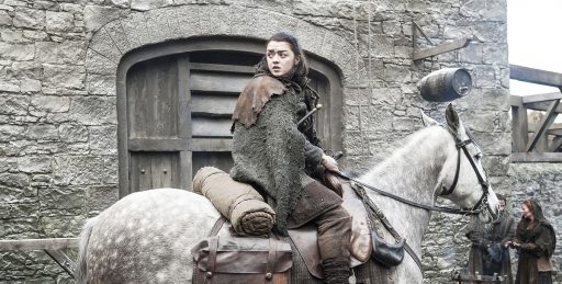 Maisie Williams as Arya Stark – Photo Helen Sloan hbo game of thrones