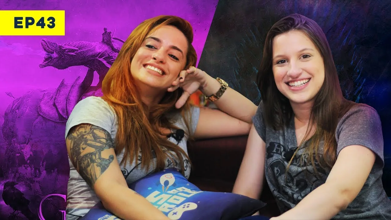 lyla e alice na capa do video sobre game of thrones