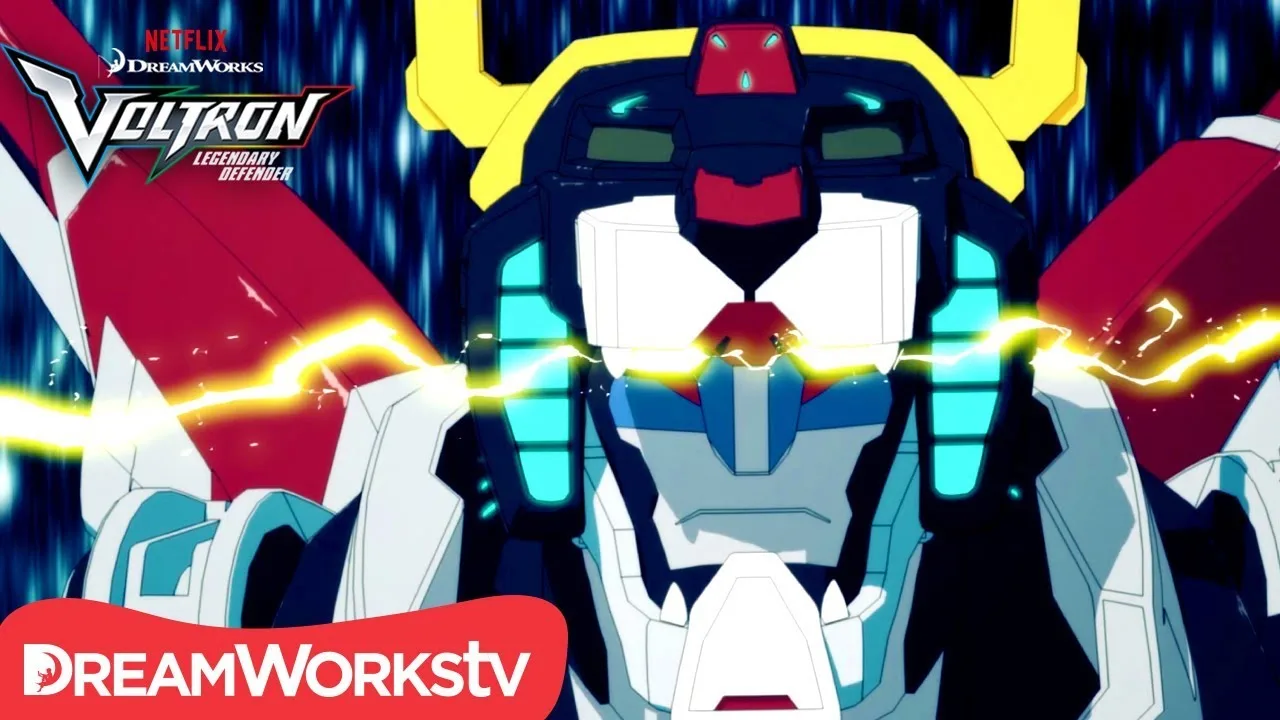 capa do video de Voltron: O Defensor Lendário