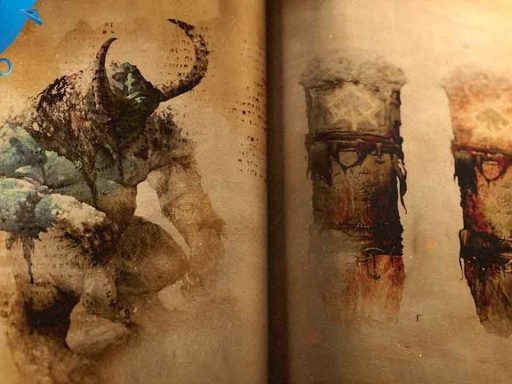 cena do video de god of war ps4