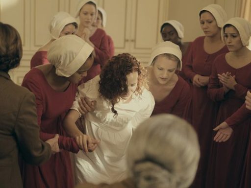 The Handmaid's Tale cena parto