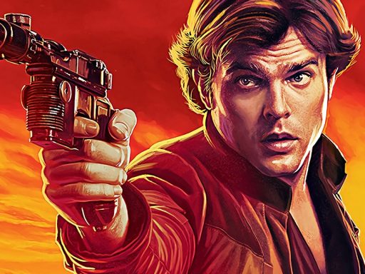 poster do filme do Han Solo uma história star wars lucasfilm