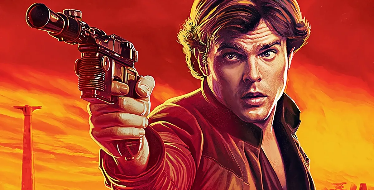 poster do filme do Han Solo uma história star wars lucasfilm