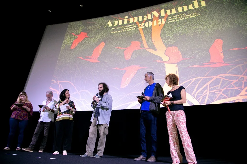 Maratona Animada - anúncio dos vencedores no Anima Mundi. @Fabiano Veneza