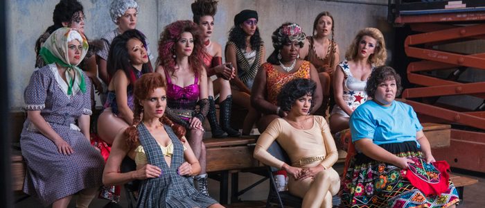 as lutadoras de GLOW